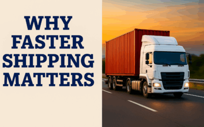 Why Faster Shipping Matters…